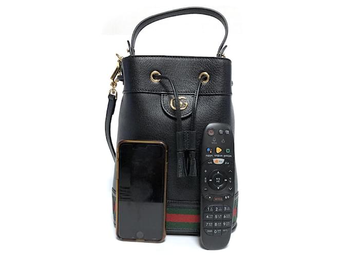 Gucci Borsa a secchiello Ophidia Piccola Nera Nero - vista 10