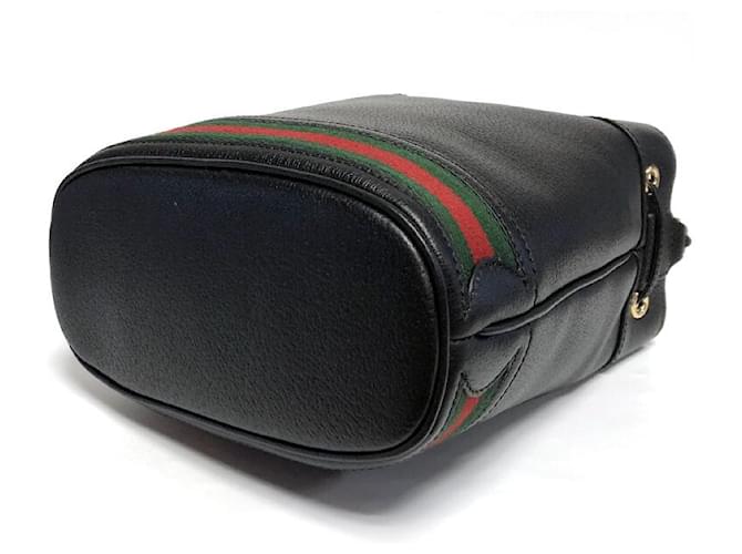 Gucci Borsa a secchiello Ophidia Piccola Nera Nero - vista 12