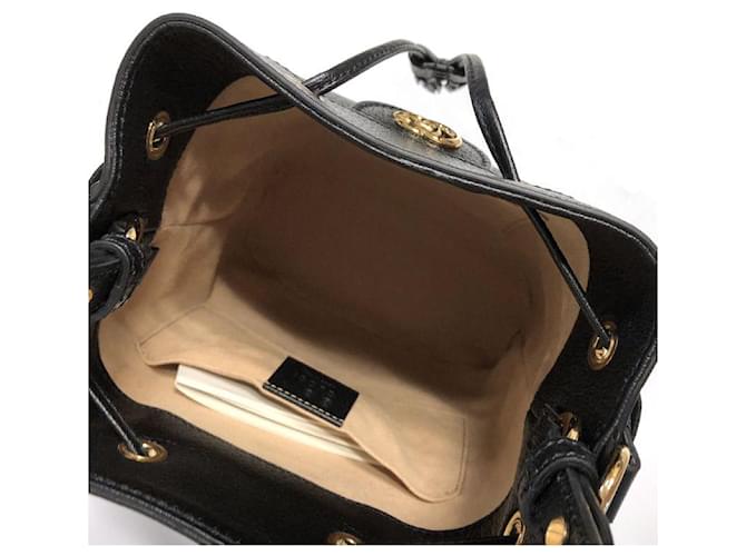 Gucci Borsa a secchiello Ophidia Piccola Nera Nero - vista 3