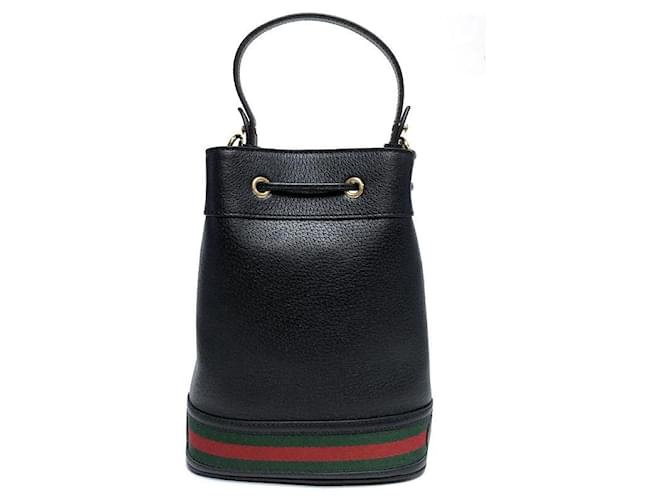 Gucci Borsa a secchiello Ophidia Piccola Nera Nero - vista 5