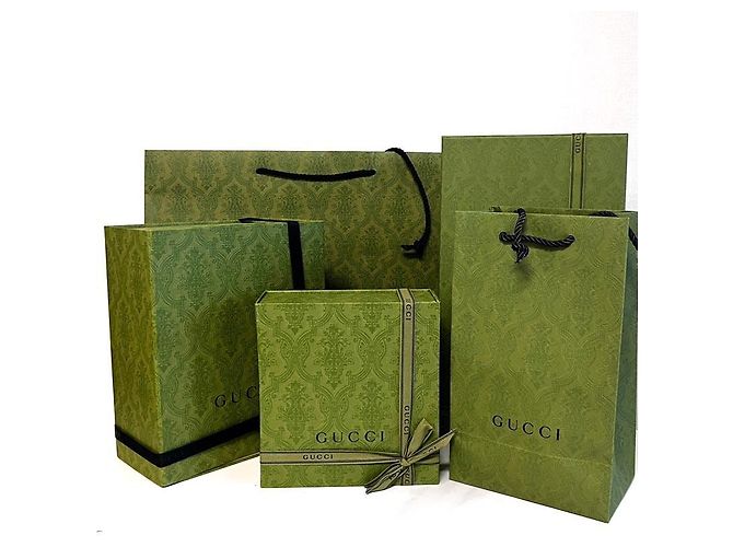 Gucci Borsa mini a manico in vernice nera Nero - vista 14