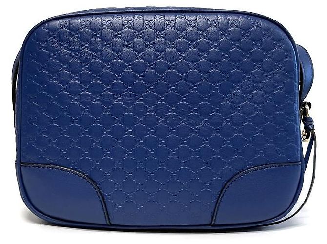 Gucci Borsa a tracolla Disco GG Supreme Blu - vista 2