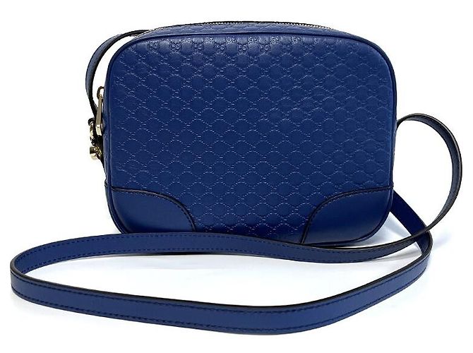 Gucci Borsa a tracolla Disco GG Supreme Blu - vista 4