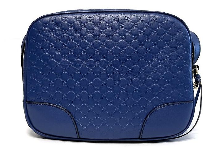 Gucci Borsa a tracolla Disco GG Supreme Blu - vista 7