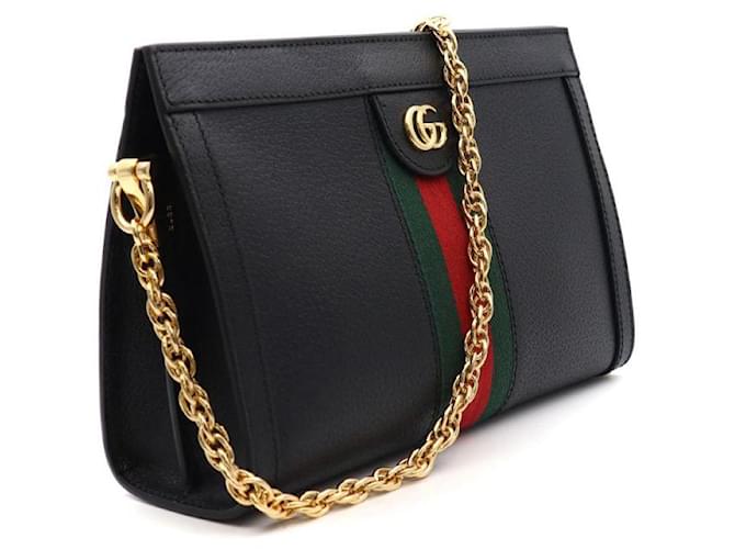Gucci Borsa a Spalla Odyphia Nera Nero - vista 2