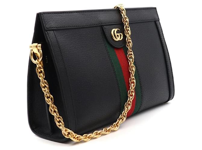 Gucci Borsa a Spalla Odyphia Nera Nero - vista 6