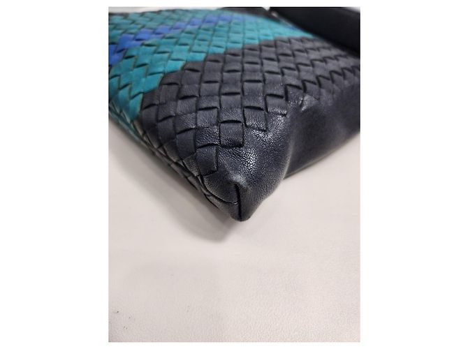 Sac messager croisé multi-couleurs Bottega Veneta Multicolore - vue 21