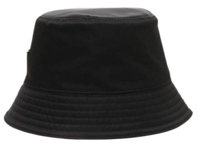Prada Re-Nylon Bucket Hat Schwarz - Ansicht 3
