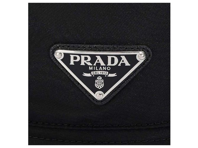 Prada Re-Nylon Bucket Hat Schwarz - Ansicht 6