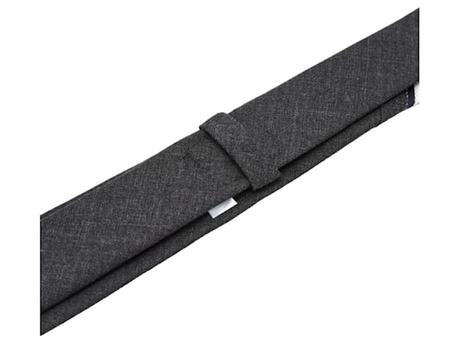 Thom Browne Krawatte Dunkelgrau Braun - Ansicht 9