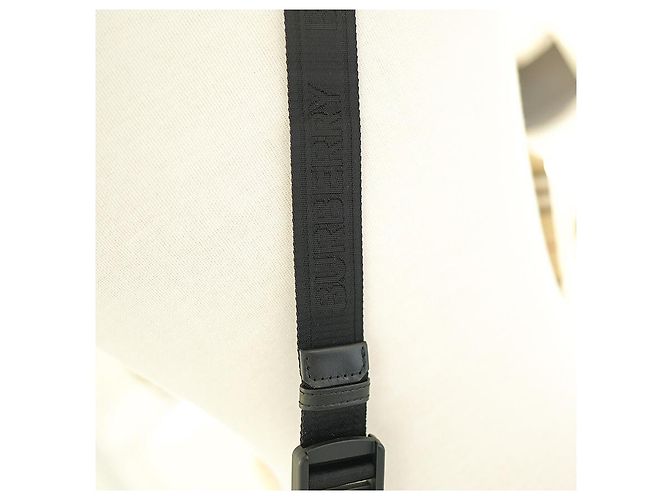Burberry Borsa a tracolla in nylon beige Bianco - vista 26