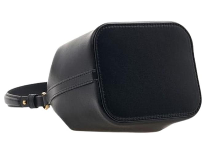 Valentino Mini borsa a secchiello con logo nero VNL - vista 7