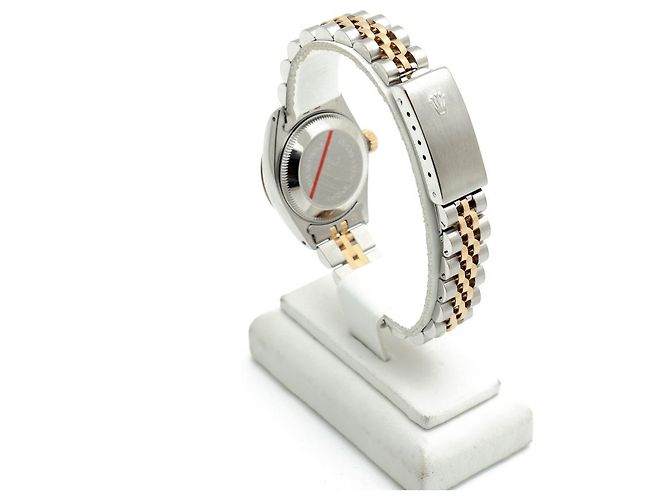 Rolex Datejust Champagne Gold Damen Combi-Uhr Nach Diamant Golden - Ansicht 5