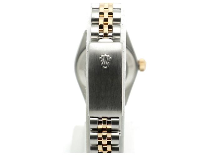 Rolex Datejust Champagne Gold Damen Combi-Uhr Nach Diamant Golden - Ansicht 7