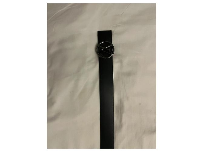 Louis Vuitton LV Circle 40 mm Wende-Gürtel Grau Schwarz - Ansicht 5