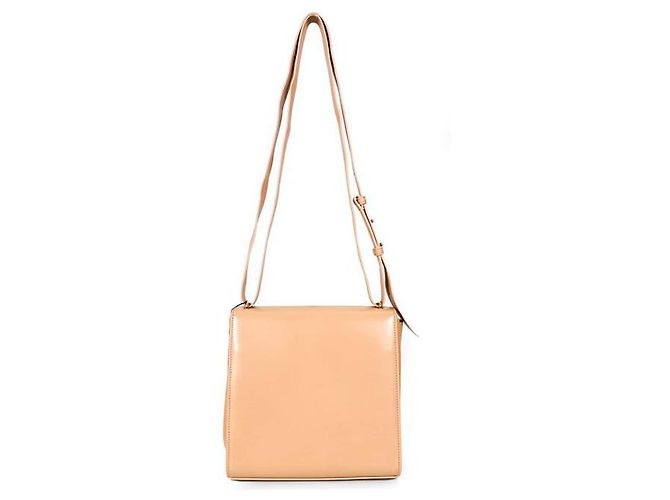 Bottega Veneta Die Clip Quadrat Schultertasche Klein Beige Braun - Ansicht 4