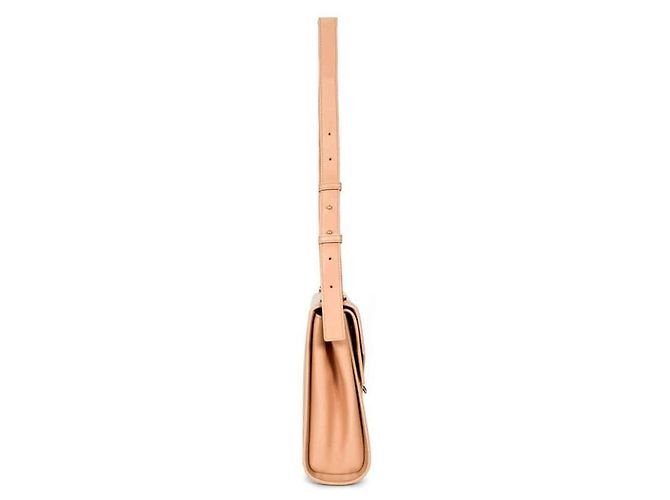 Bottega Veneta Die Clip Quadrat Schultertasche Klein Beige Braun - Ansicht 5