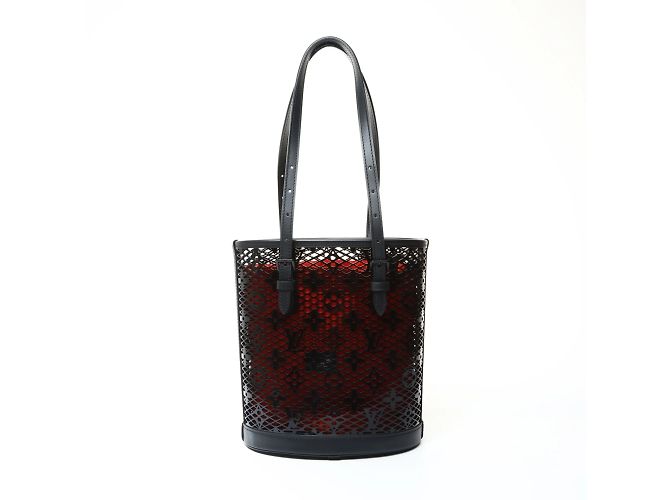 Borsa a Spalla Monogram Lace Bucket PM Louis Vuitton Nero Monogramma - vista 2