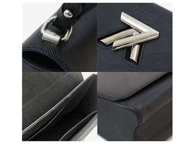Louis Vuitton Epi-Stoffgurt Twist MM Schwarz - Ansicht 7