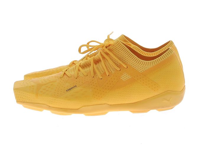 Sneakers Coperni in tessuto gialle Giallo - vista 3