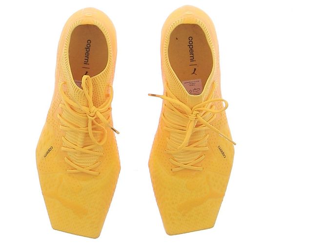 Sneakers Coperni in tessuto gialle Giallo - vista 6