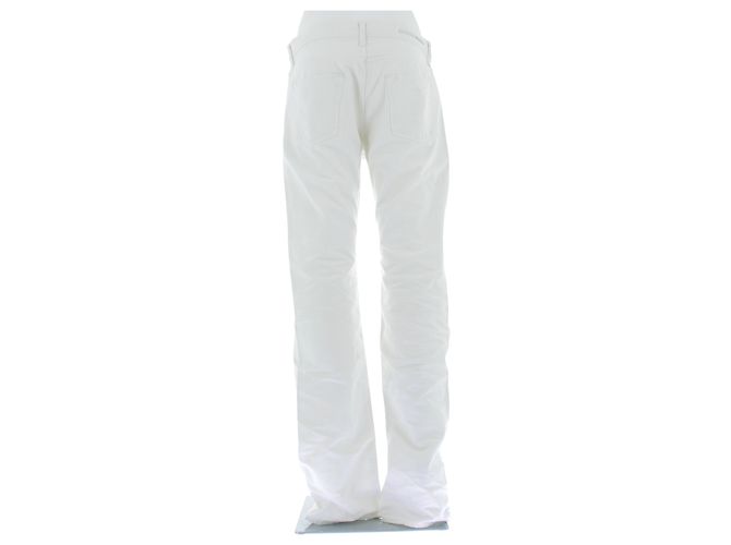 Mauro Grifoni Tailored Laundries Jeans Weiß Baumwolle Größe 32 - Ansicht 2