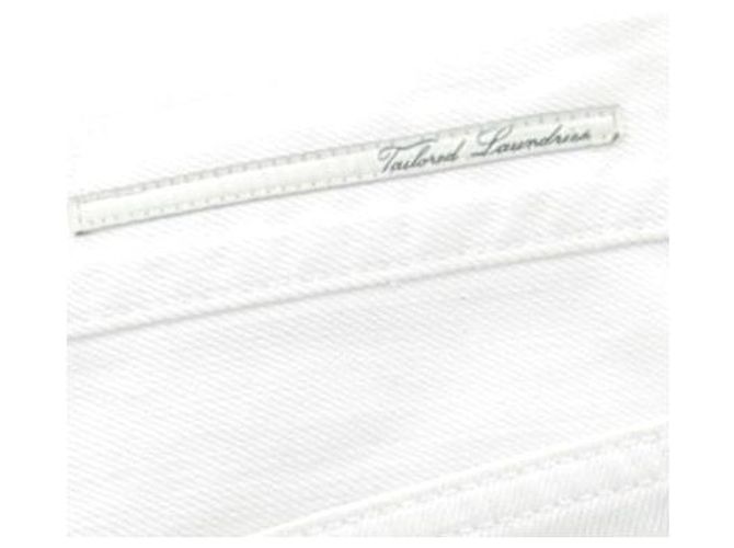 Mauro Grifoni Tailored Laundries Jeans Weiß Baumwolle Größe 32 - Ansicht 5
