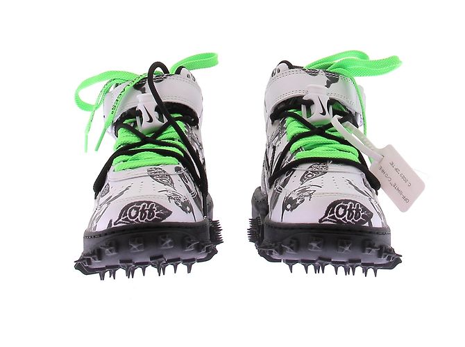 Autre Marque Sneakers nere e bianche Bianco - vista 4
