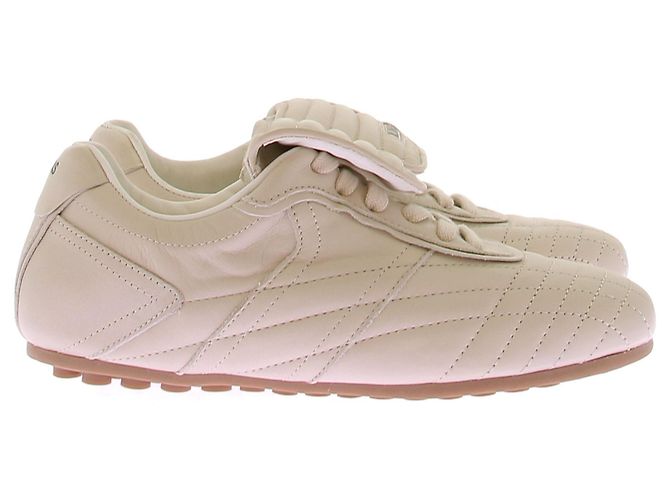 Autre Marque ALOHAS Sneaker aus Leder Beige - Ansicht 2
