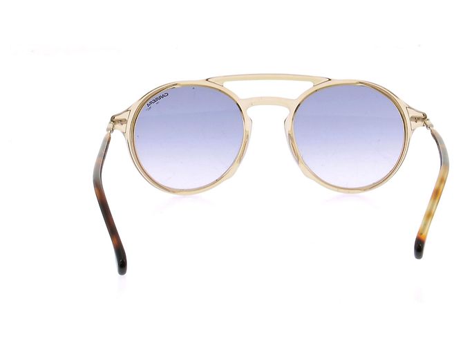 Carrera Gafas de sol redondas de carey Beige - vista 3