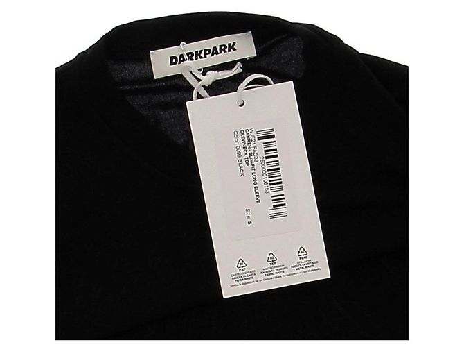 Autre Marque Top negro de mangas largas - vista 5