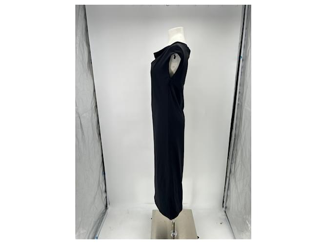 Autre Marque Langes schwarzes Kleid "Martial" - Ansicht 4
