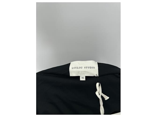 Autre Marque Langes schwarzes Kleid "Martial" - Ansicht 7