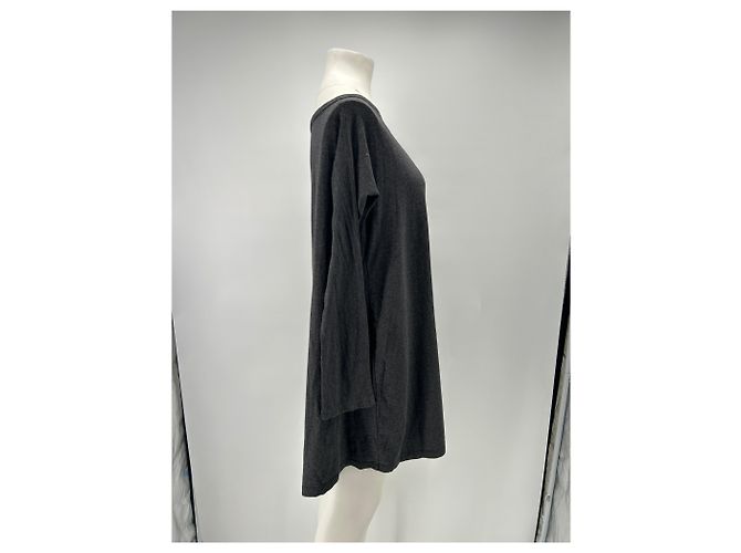 Autre Marque Vestido OUR LEGACY de algodón gris - vista 3