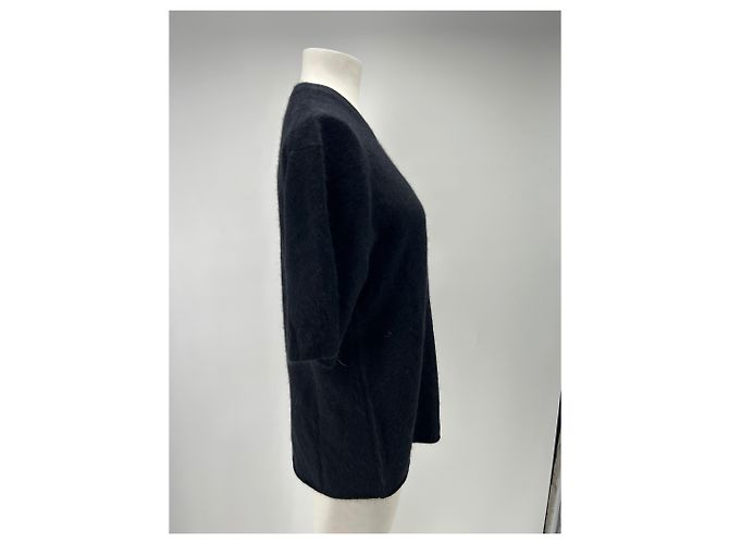 Autre Marque Pull manches courtes noire "Raven" - vue 3