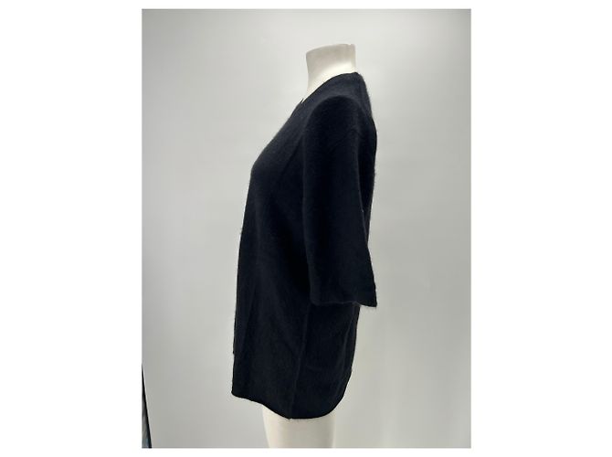 Autre Marque Pull manches courtes noire "Raven" - vue 4