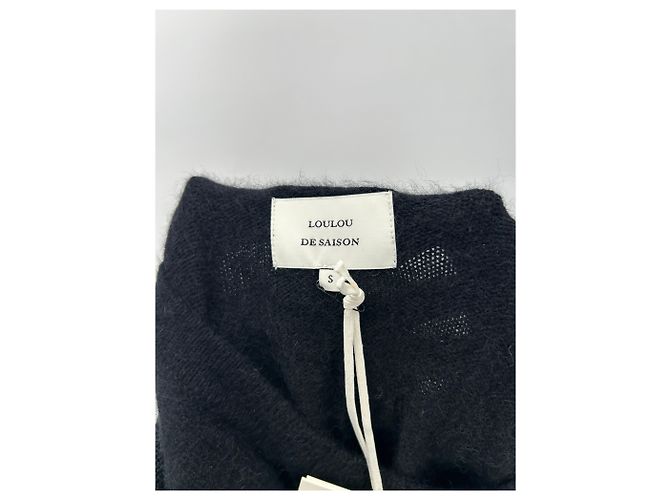 Autre Marque Pull manches courtes noire "Raven" - vue 7