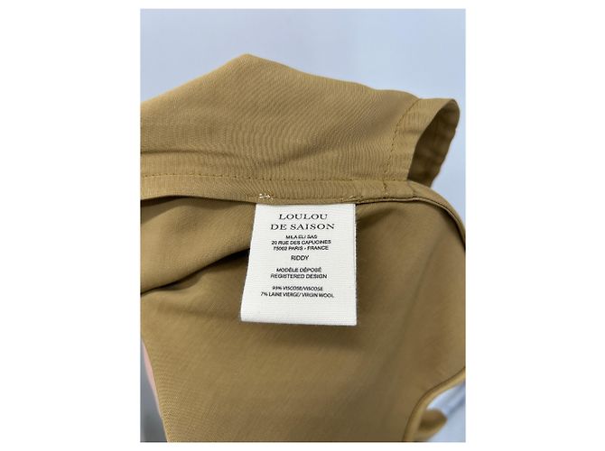Autre Marque Blusa efecto seda "Riddy" Castaño - vista 5