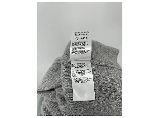 Reformation Pull gris avec cachemire - vue 6