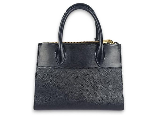 Prada Borsa Tote e a Spalla Saffiano City Nero - vista 2