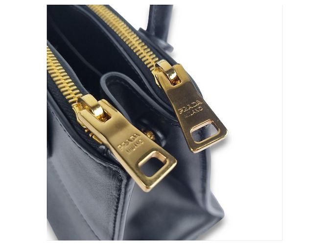 Prada Borsa Tote e a Spalla Saffiano City Nero - vista 4