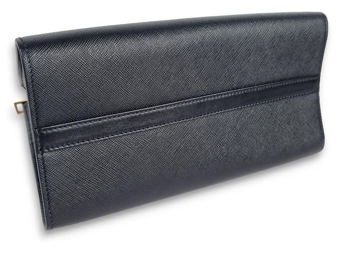 Prada Borsa Tote e a Spalla Saffiano City Nero - vista 7