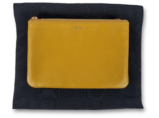 Céline Piccola borsa a tracolla Trio Giallo - vista 10