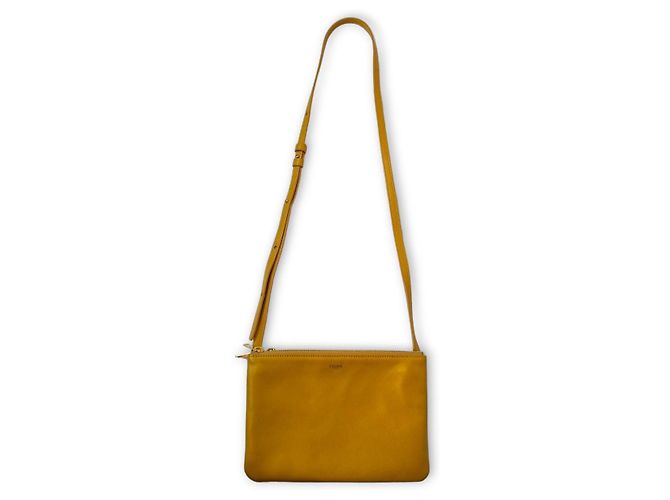 Céline Piccola borsa a tracolla Trio Giallo - vista 3