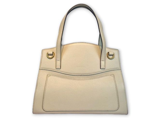 Gucci Borsa Tote Media con Manico Superiore Farfalla Bianco - vista 2