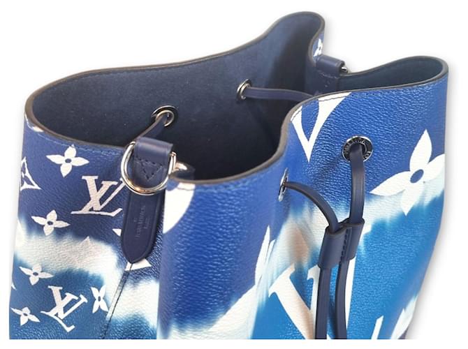 Néonoé Louis Vuitton Neo Noe MM Blu - vista 7