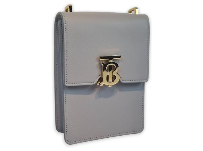 Burberry Borsa a Spalla Robin in Pelle Marrone - vista 2