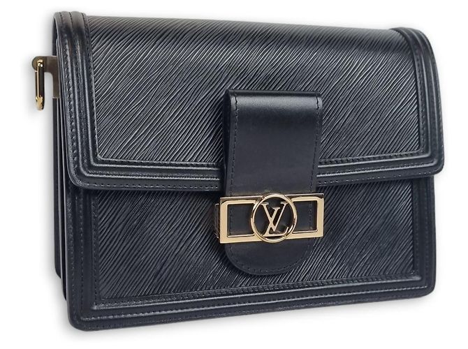Louis Vuitton Epi Dauphine MM Nero - vista 2