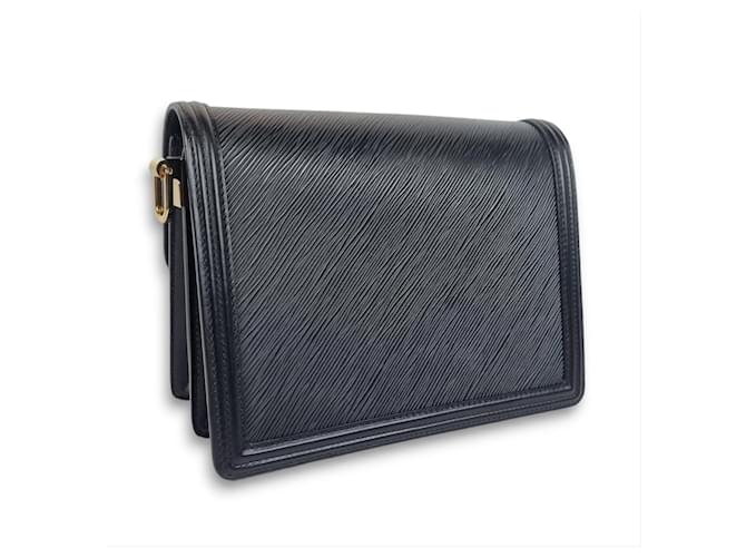 Louis Vuitton Epi Dauphine MM Nero - vista 3