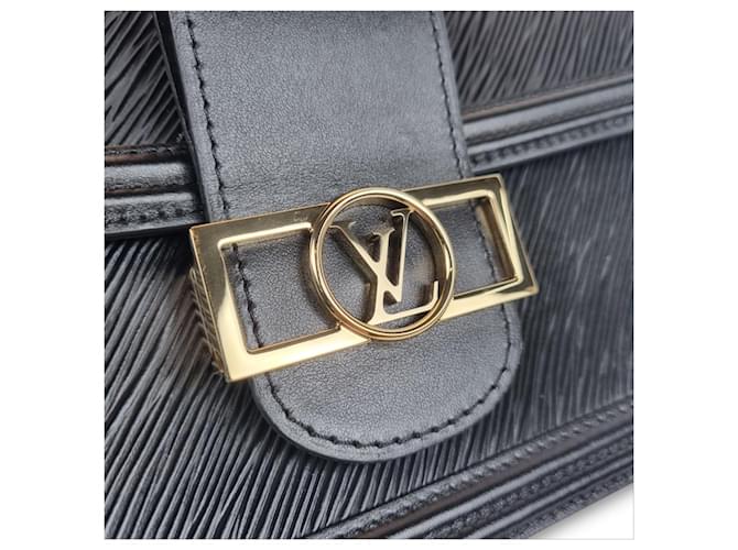 Louis Vuitton Epi Dauphine MM Nero - vista 5